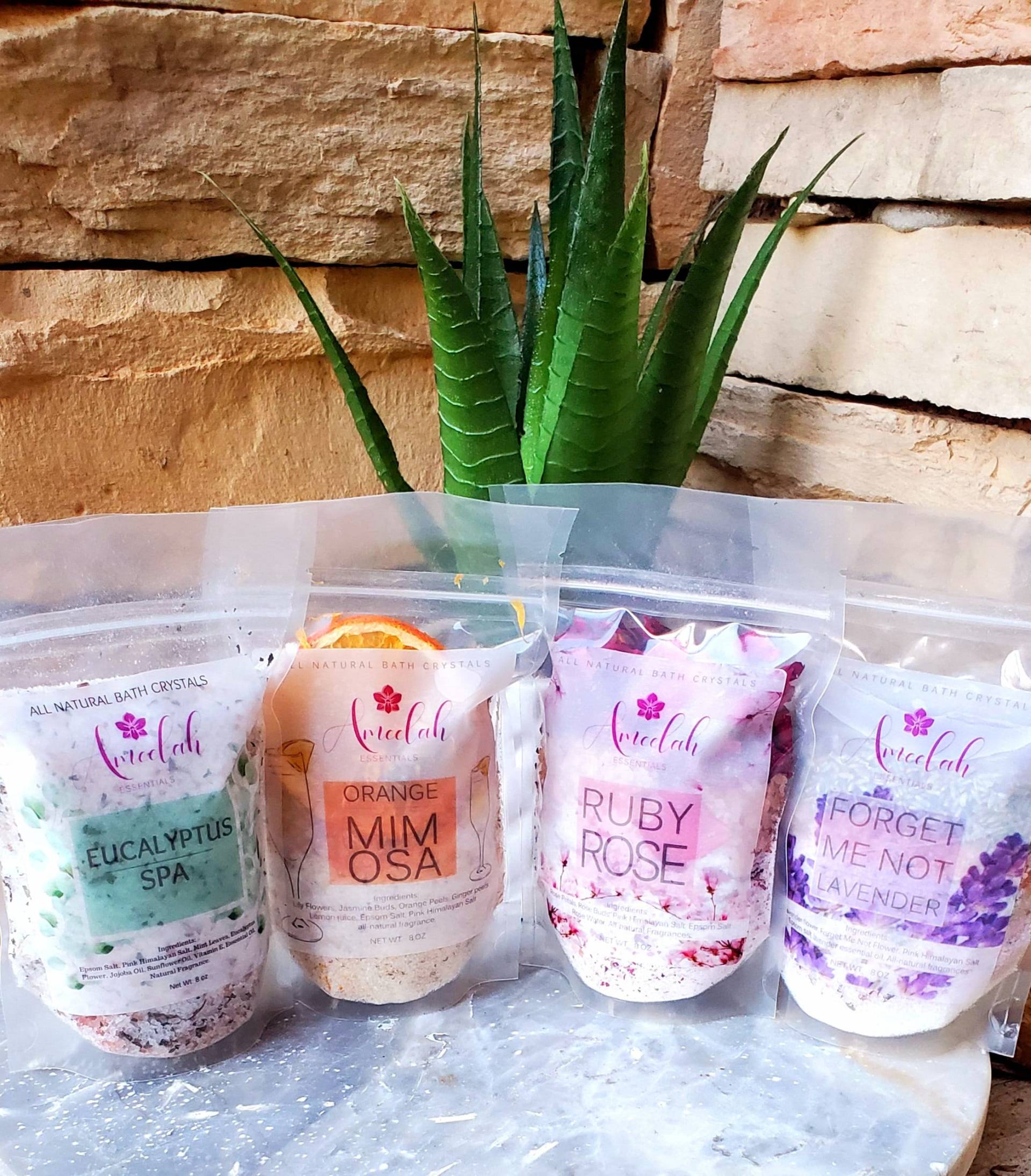 1/2 Pfund Blumen-Badesalz | Badesalz Bad Einweichen Weihnachtsgeschenke Spa Geschenk Einweichen von Etsy - AmeelahEssentials