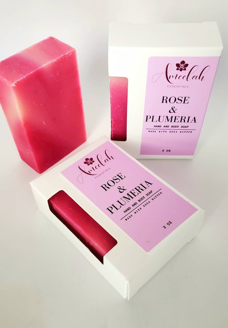 Rose & Plumeria Handgemachte Seife | Sheabutter von Etsy - AmeelahEssentials