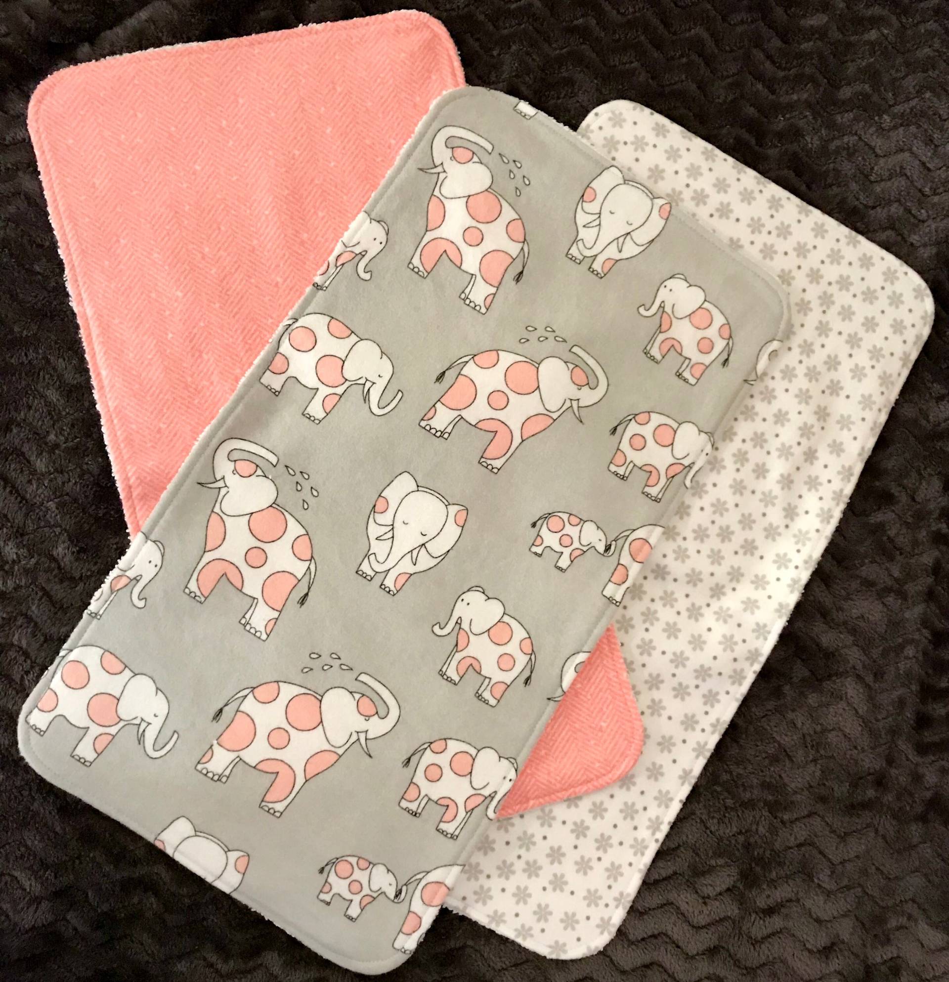 Handgefertigte Baby Spucktücher | 3Er Set von Etsy - AmyPhyrne