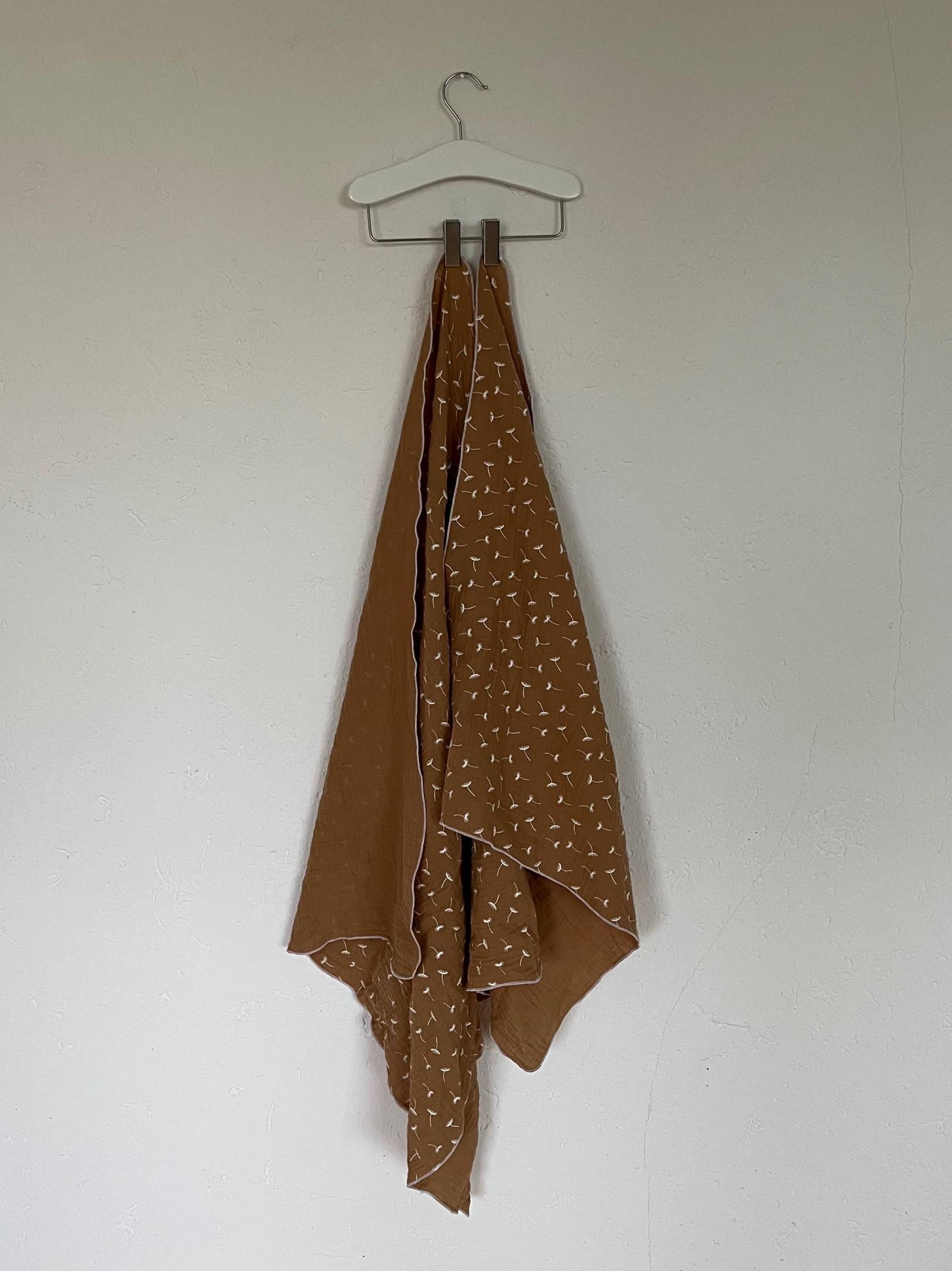 Braunes Musselintuch Pusteblumen von Etsy - AnKieShop