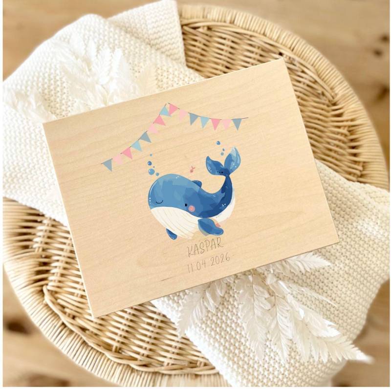 Personalisierte Baby Memory Box Wal, Name Erinnerungsbox Aus Holz, Geburt Andenken Geschenk, Kinderzimmer Dekor, Babypartygeschenk Personalisierte Baby Memory Box Wal, Name Erinnerungsbox Aus Holz, Geburt Andenken Geschenk, Kinderzimmer Dekor, Babypartygeschenk von Etsy - AnPaLuDesigns