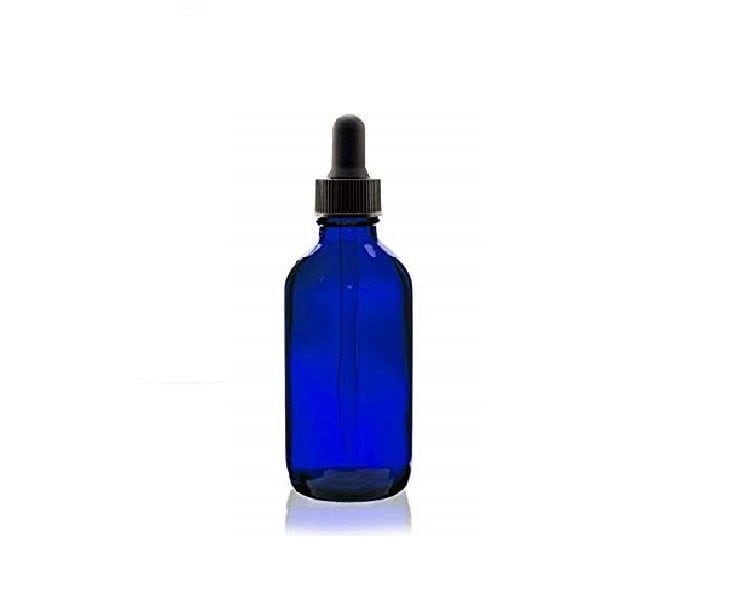 120Ml [4 Oz] Kobaltblau Boston Runde Flasche Mit 22-400 Standard Glastropfnadelgröße 7 X 108 Mm von Etsy - AnandaCorporation