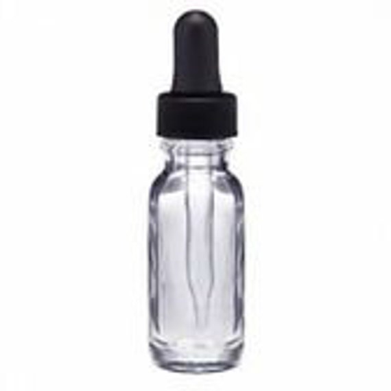 144 Stück, 15 Ml [1/2 Oz] Clear Boston Runde Flasche Mit Standard Glastropfflasche von Etsy - AnandaCorporation