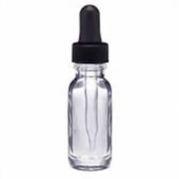 432 Stk, 15Ml [1/2 Oz] Clear Boston Runde Flasche Mit Standard Glas Dropper von Etsy - AnandaCorporation