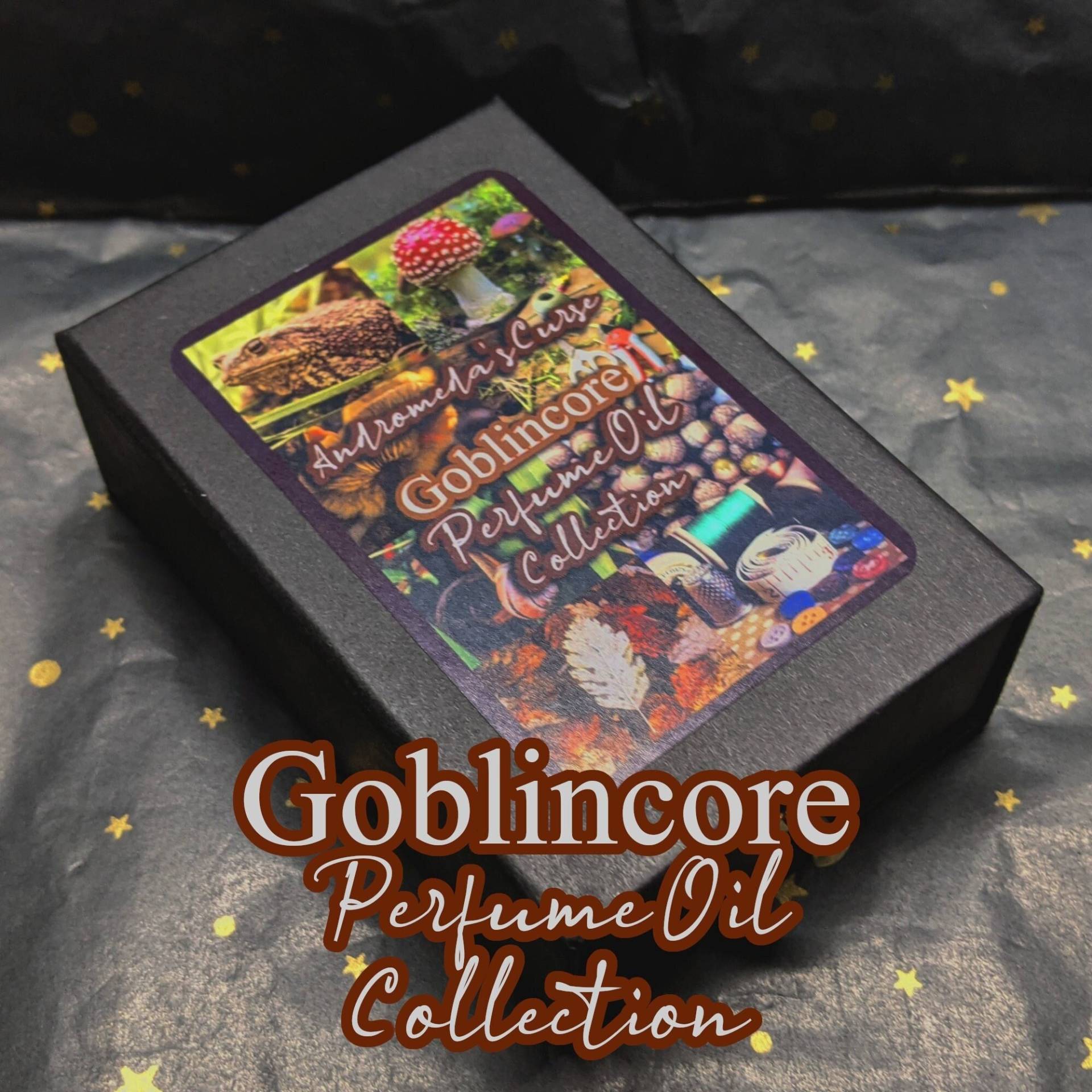 Goblincore Geschenkbox - Rollerball Parfümöl Vegan & Grausamkeitsfrei von Etsy - AndromedasCurse