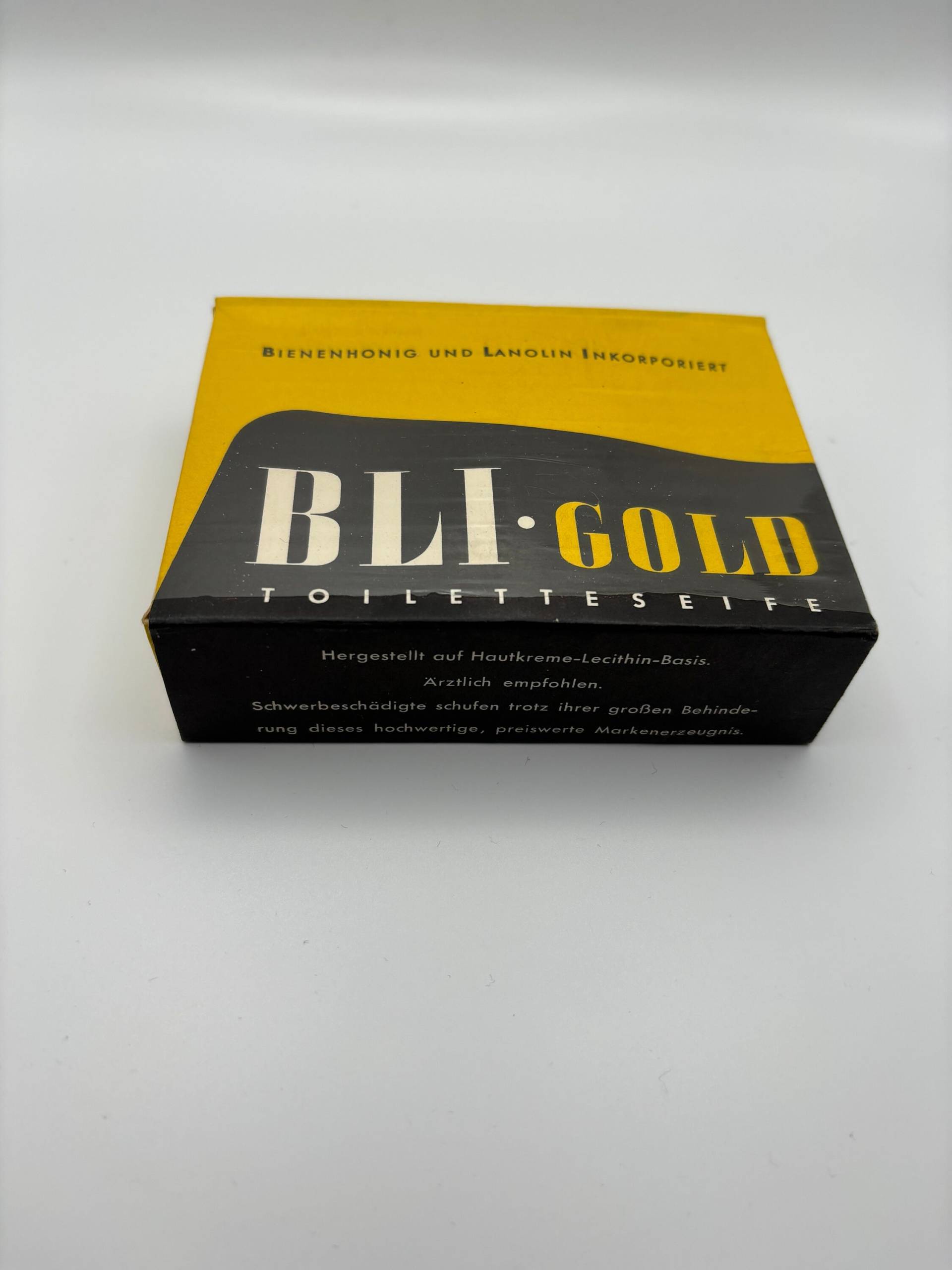 Vintage Seife Bli- Gold Versehrten - Arbeit Bensberg. Sie Ist Aus Den 1960-70Er Jahren. Tolles Seltenes Sammlerstück in Originalverpackung Vintage Seife Bli- Gold Versehrten - Arbeit Bensberg. Sie Ist Aus Den 1960-70Er Jahren. Tolles Seltenes Sammlerstück in Originalverpackung von Etsy - AndysKuriositaeten