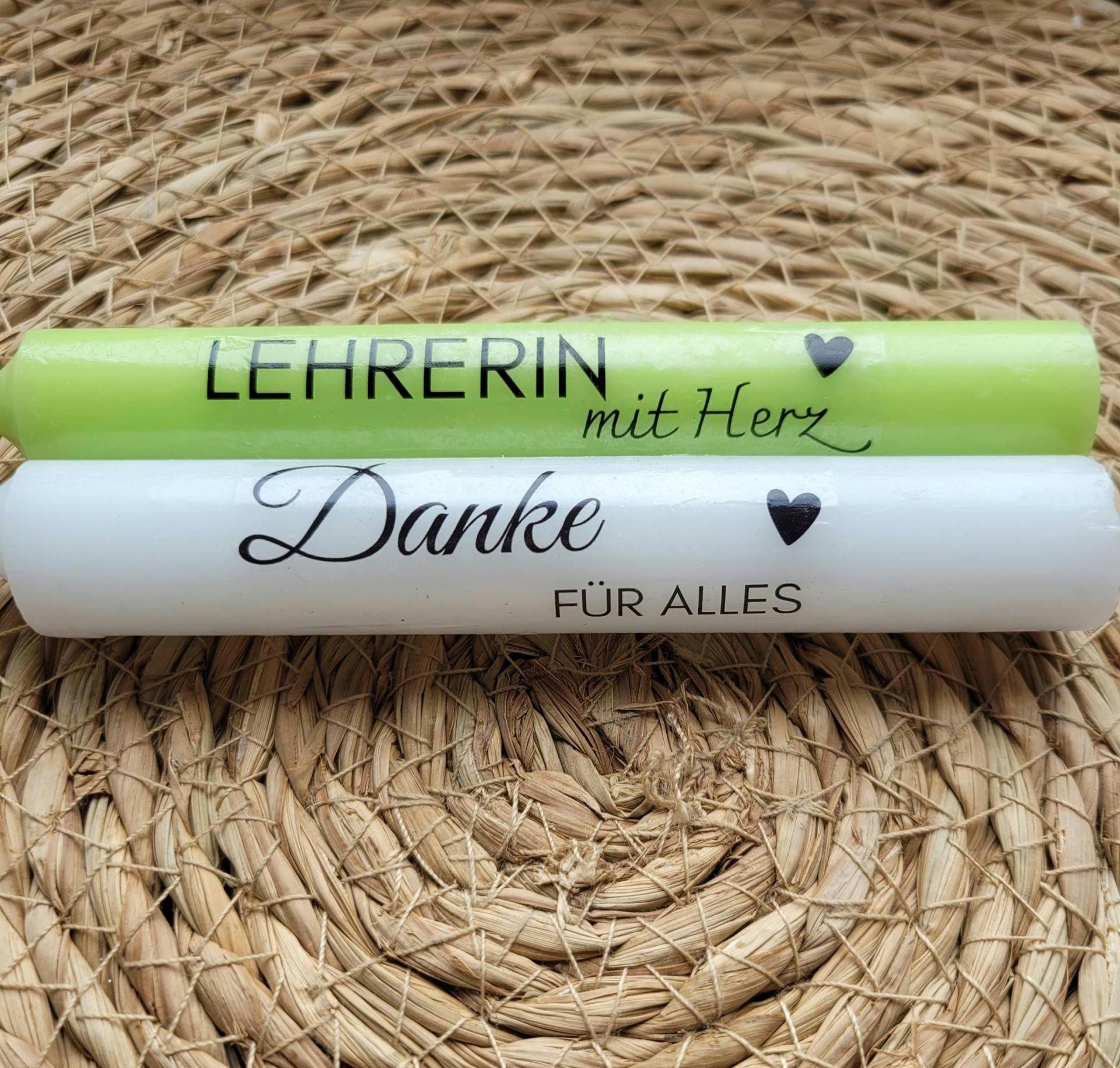 Kerzen Geschenkset Lehrer/Erzieher von Etsy - AngelisGeschenke