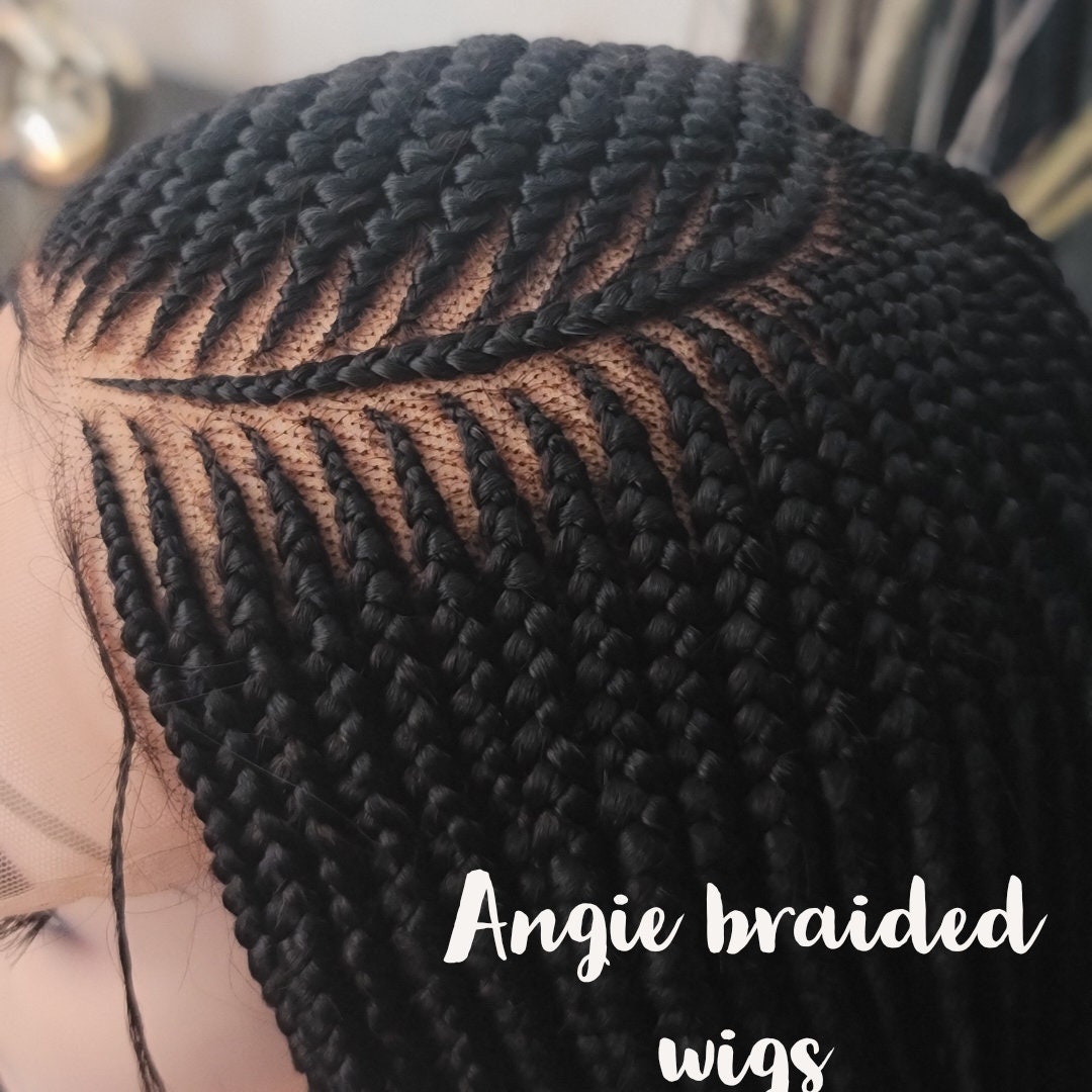 Geflochtene Perücke Geflochtene Perücke von Etsy - AngieBraids