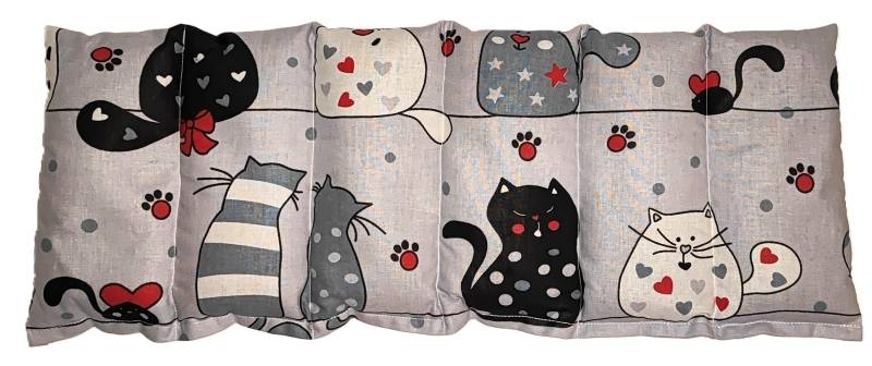 Handgemachtes Wärmekissen Mit Rapssamen/Kältekissen/Nackenkissen/Kissen/ Katzen von Etsy - AngiesStrickZauber