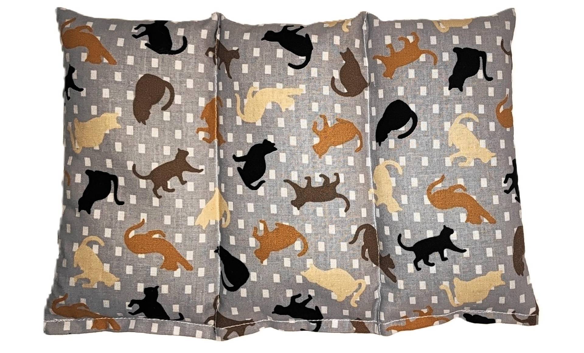 Handgemachtes Wärmekissen Mit Rapssamen/Kältekissen/Nackenkissen/Kissen/ Kleine Katzen von Etsy - AngiesStrickZauber