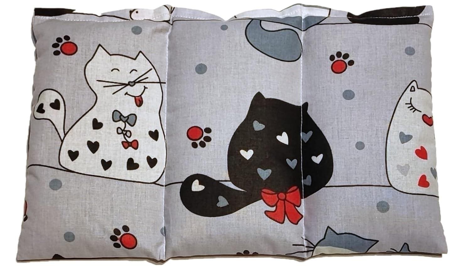 Handgemachtes Wärmekissen Mit Rapssamen/Kältekissen/Nackenkissen/Kissen/Kinder - Katzen Handgemachtes Wärmekissen Mit Rapssamen/Kältekissen/Nackenkissen/Kissen/Kinder - Katzen von Etsy - AngiesStrickZauber