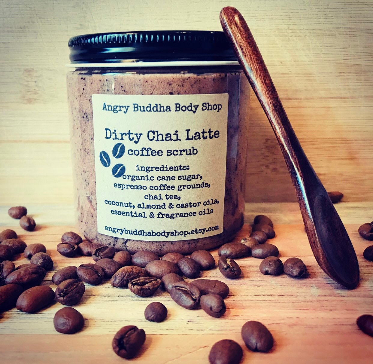 Kaffee-Zucker-Peeling, Kürbis-Gewürz Latte, Gesalzenes Karamell, Mokka Vanille-Chai Vanille, Peeling, Kokosnussöl, Selbstpflege Kaffee-Zucker-Peeling, Kürbis-Gewürz Latte, Gesalzenes Karamell, Mokka Vanille-Chai Vanille, Peeling, Kokosnussöl, Selbstpflege von Etsy - AngryBuddhaBodyShop