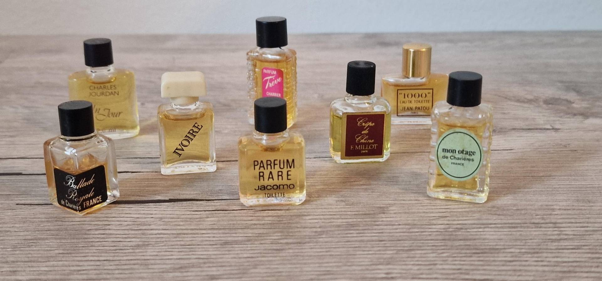 Vintage-Parfum-Minisammlung - 8 Stück Bekannter Marken von Etsy - Angytich