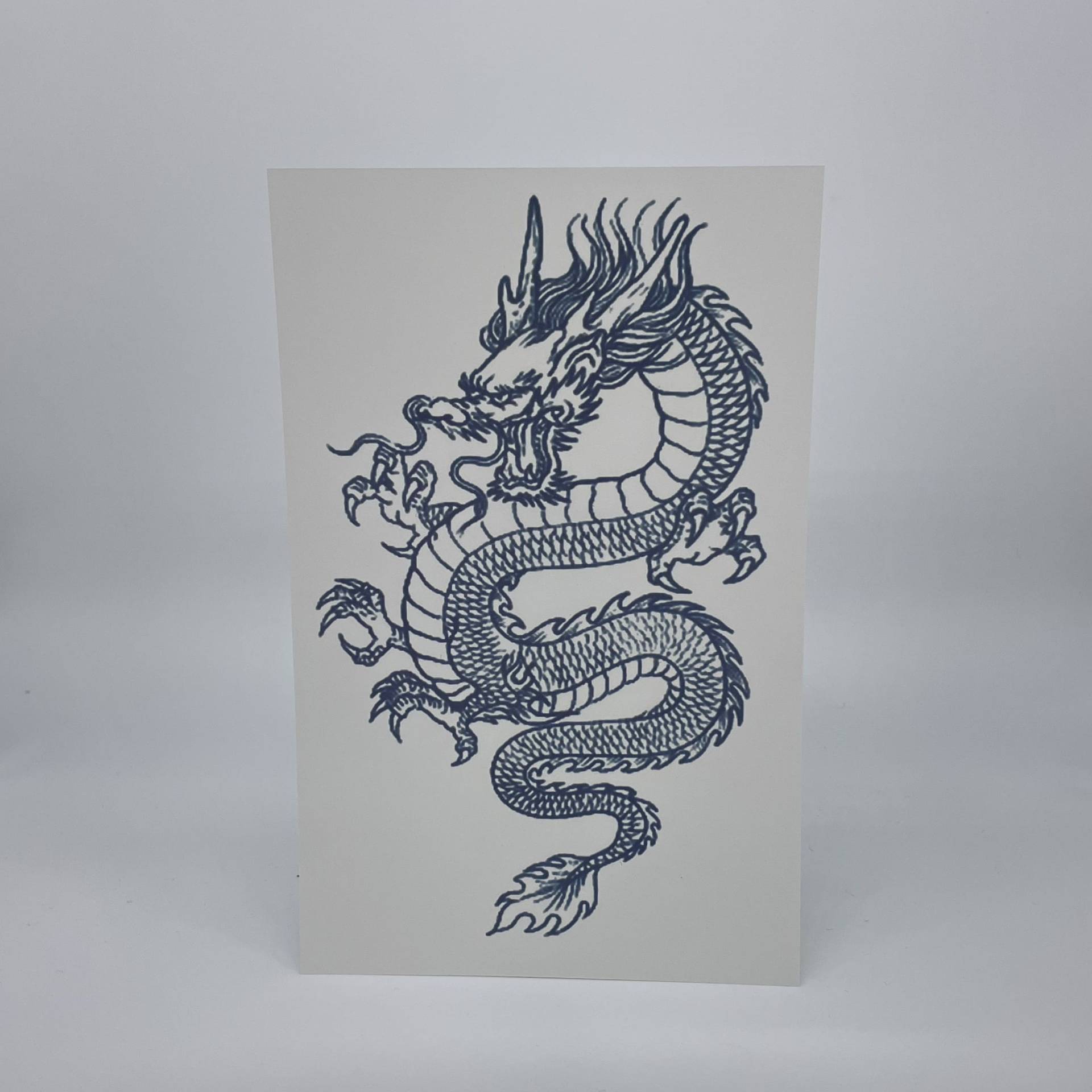 Asian Dragon Tattoo Asian Dragon Tattoo von Etsy - AniqshopDE