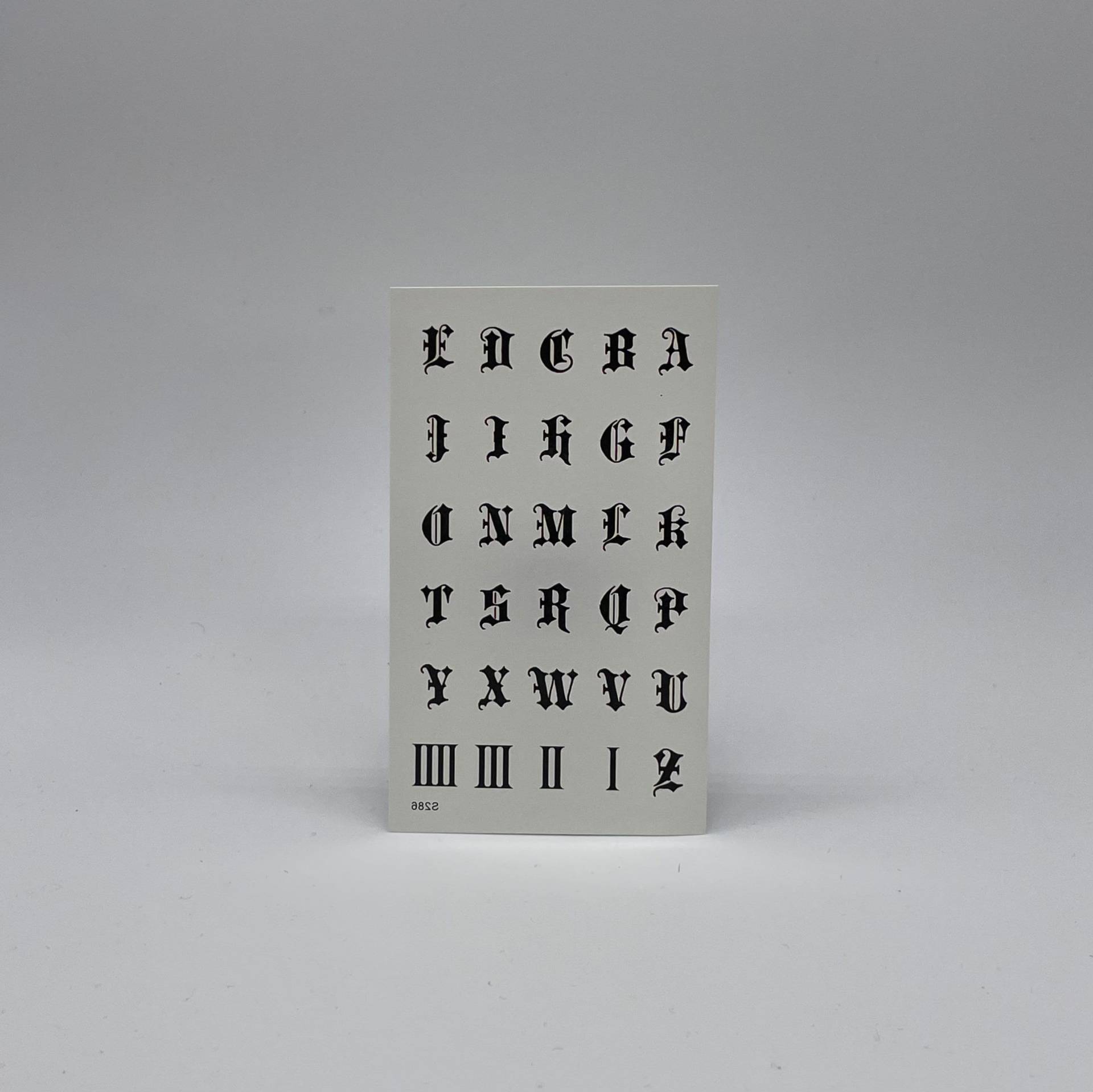 Letters Gothic Letters Gothic von Etsy - AniqshopDE