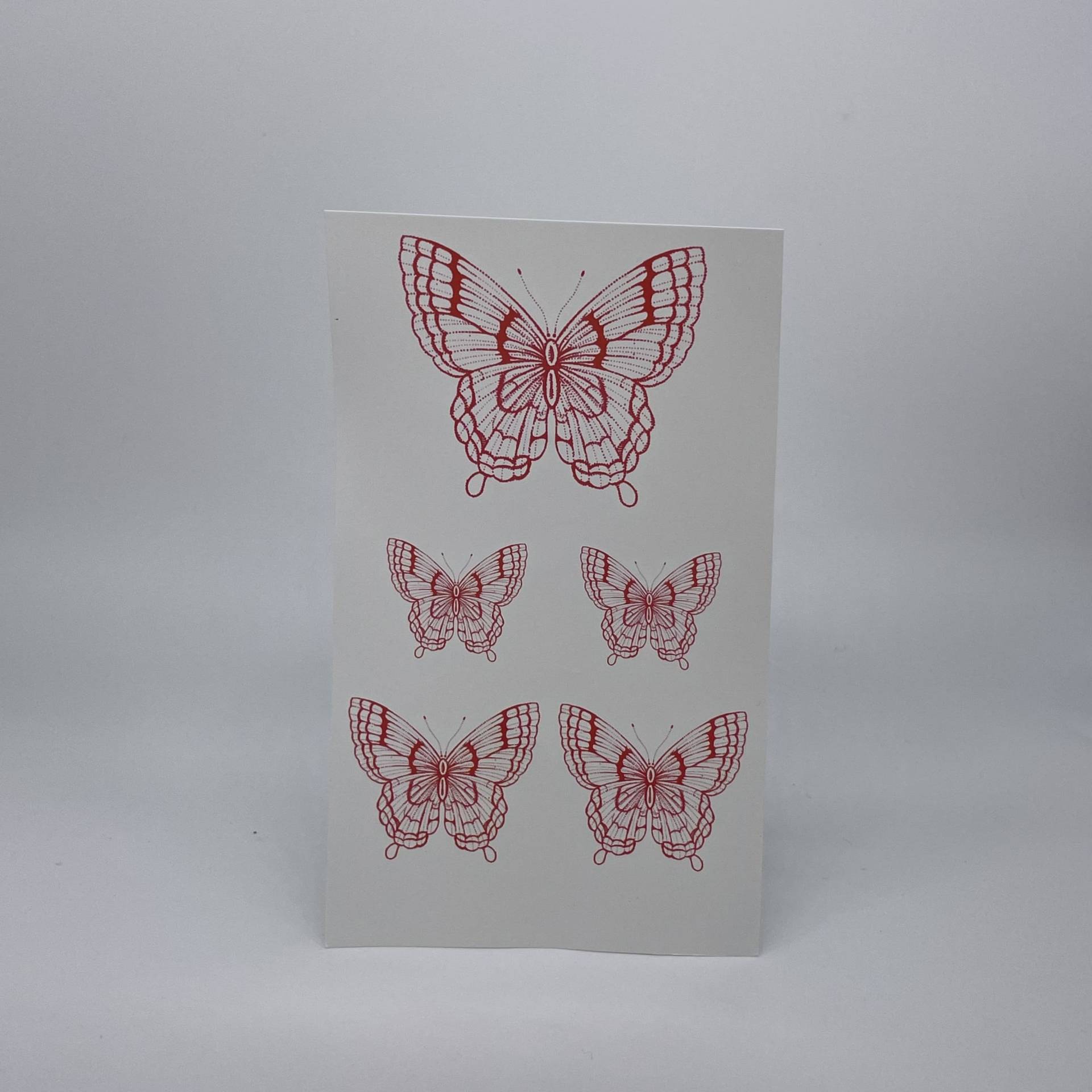 Red Butterflies Red Butterflies von Etsy - AniqshopDE