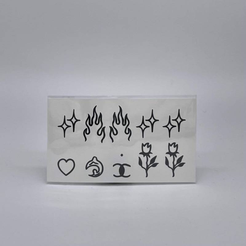 Tinys - Finger Tattoos von Etsy - AniqshopDE