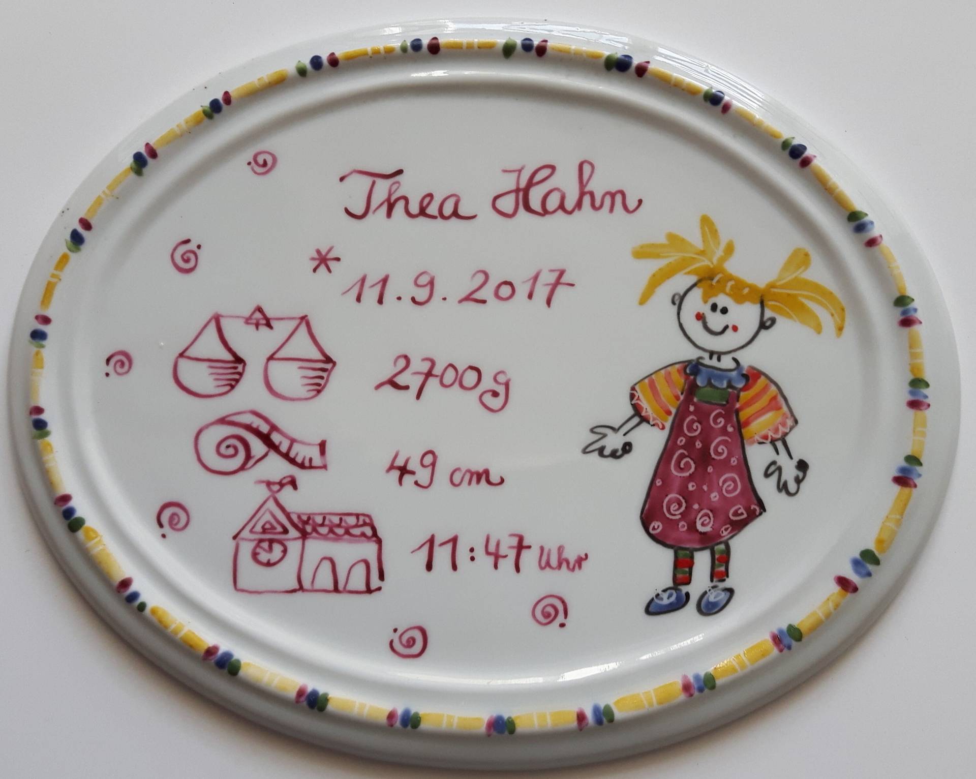 Geburtsplatte 230 X 160 Mm Mädchen Oder Junge Geburtsplatte 230 X 160 Mm Mädchen Oder Junge von Etsy - AnnaHenkelALMATU
