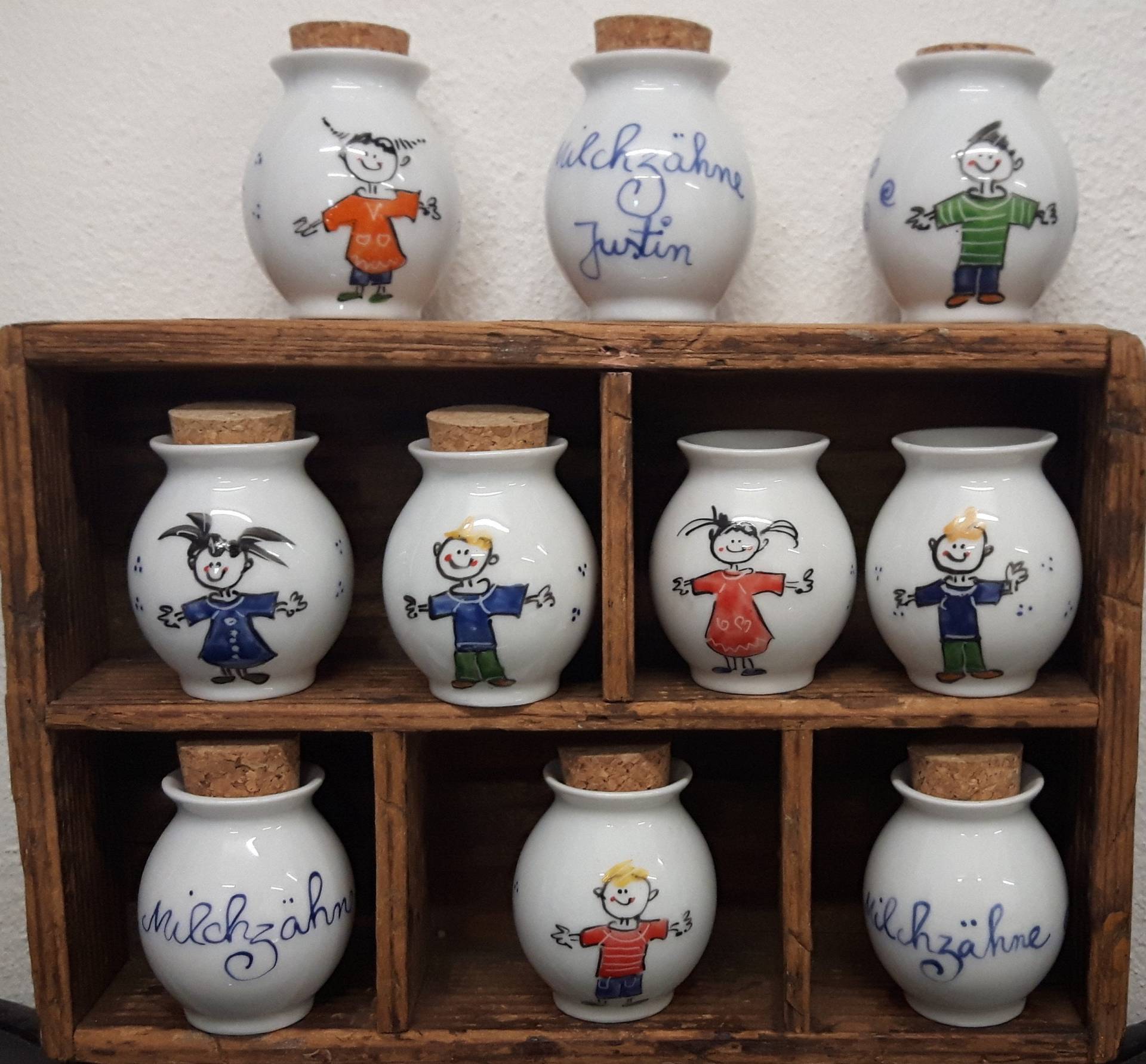 Milchzahndose Namen Und Figur Milchzahndose Namen Und Figur von Etsy - AnnaHenkelALMATU