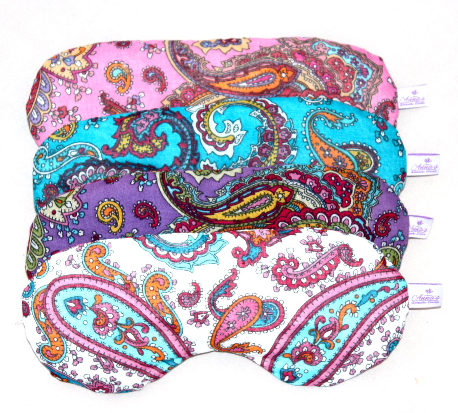 Set Von 4 Entspannenden Lavendel Augenkissen Oriental Design Spa Geschenk Aromatherapie Firmengeschenk Weihnachtsgeschenk Für Mutter Kräuter von Etsy - AnnasLavenderDream