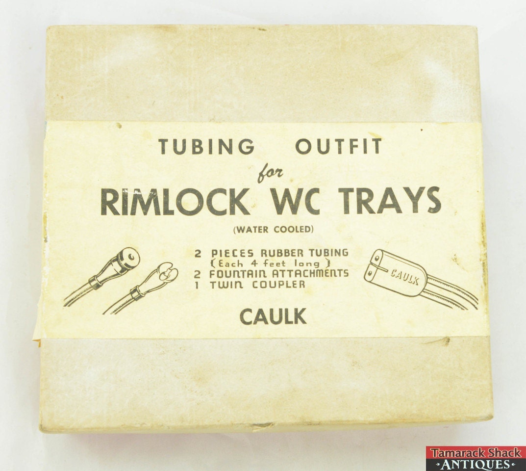 Ritter Caulk Zahnwasserfontäne Rimlock Wc-Halterung Schlauch Outfit Kupplung Ant Vtg von Etsy - AntiqueShack