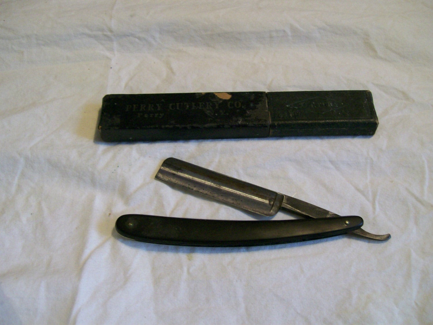 Vintage Alfred Fields & Co. Vanadium-stahl Rasiermesser - Gebraucht von Etsy - AntiqueologyToday