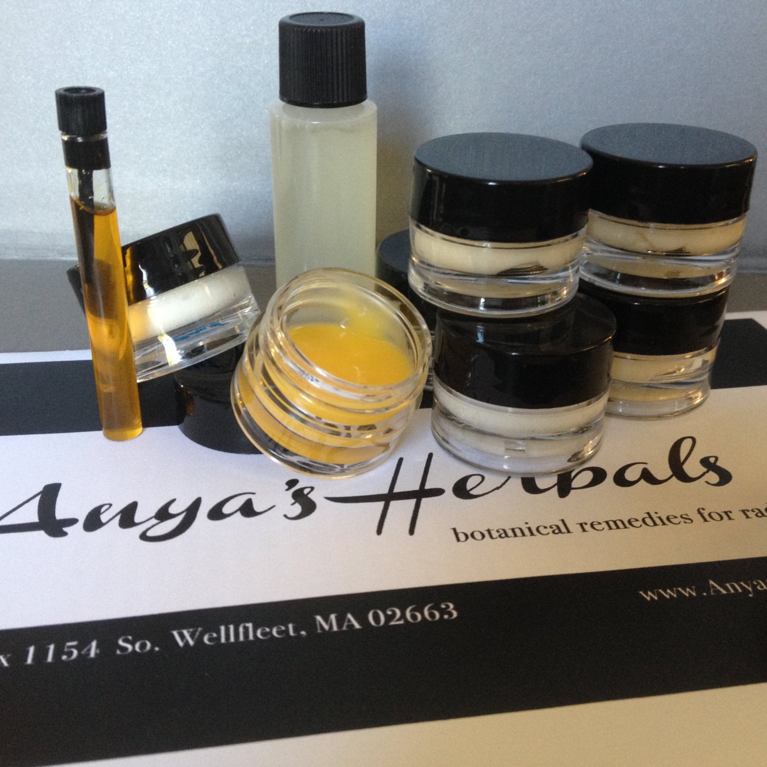 Bio-Hautpflege-Sampler-Set, Natürliche Hautpflegeproben, Anyas Kräuter von Etsy - AnyasHerbals
