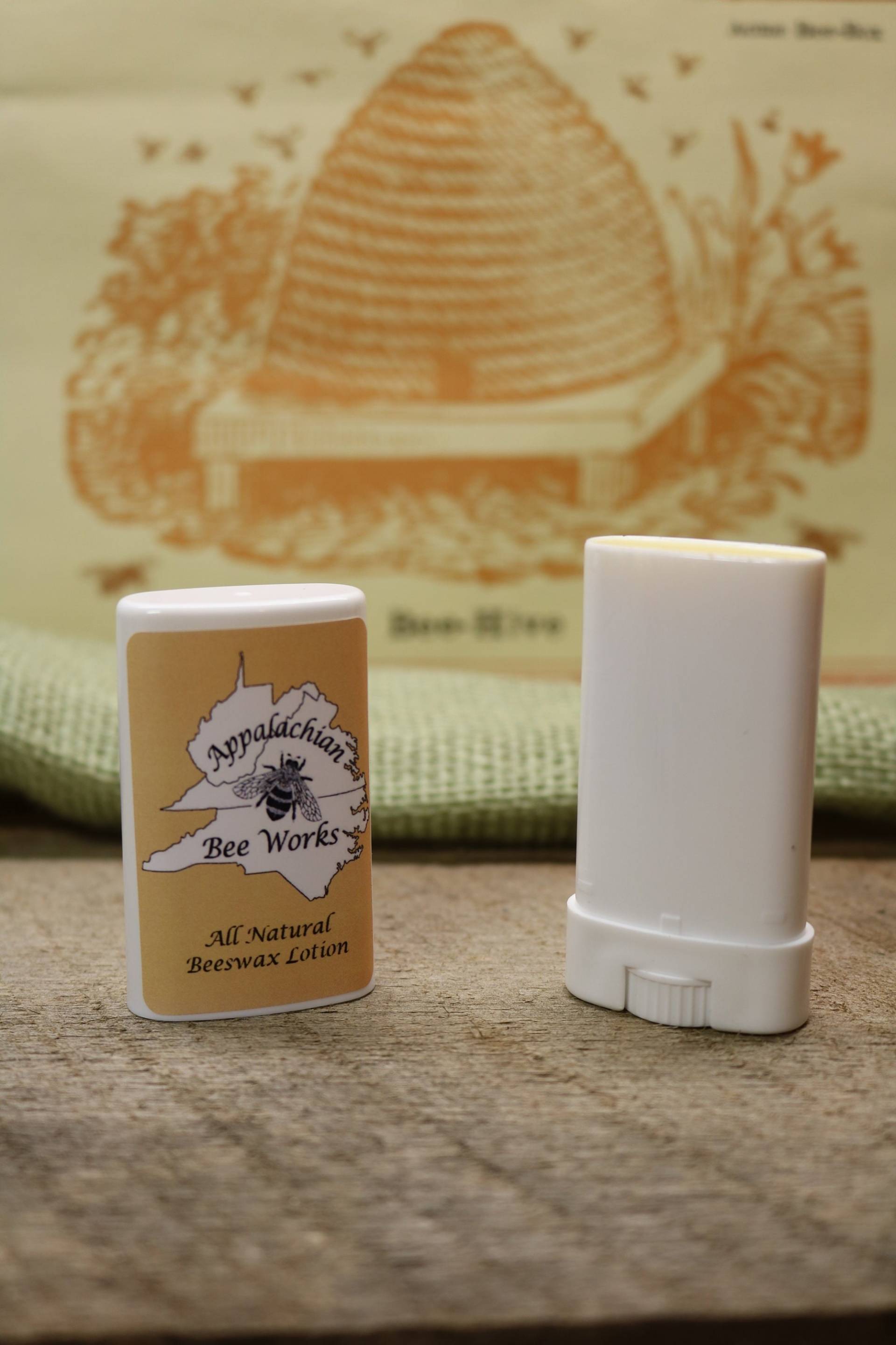 Kleine Bienenwachs Lotion Stick von Etsy - Appalachianbeeworks