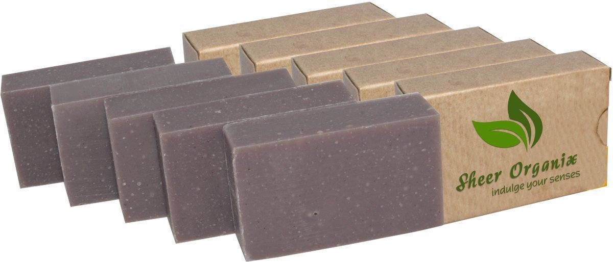 Zertifiziert Bio Schiere Organix Verjüngenden Kräuterseife Handgefertigt in Den Usa, 4 Unzen/113G, Lavendel | 5-Pack von Etsy - AramediA