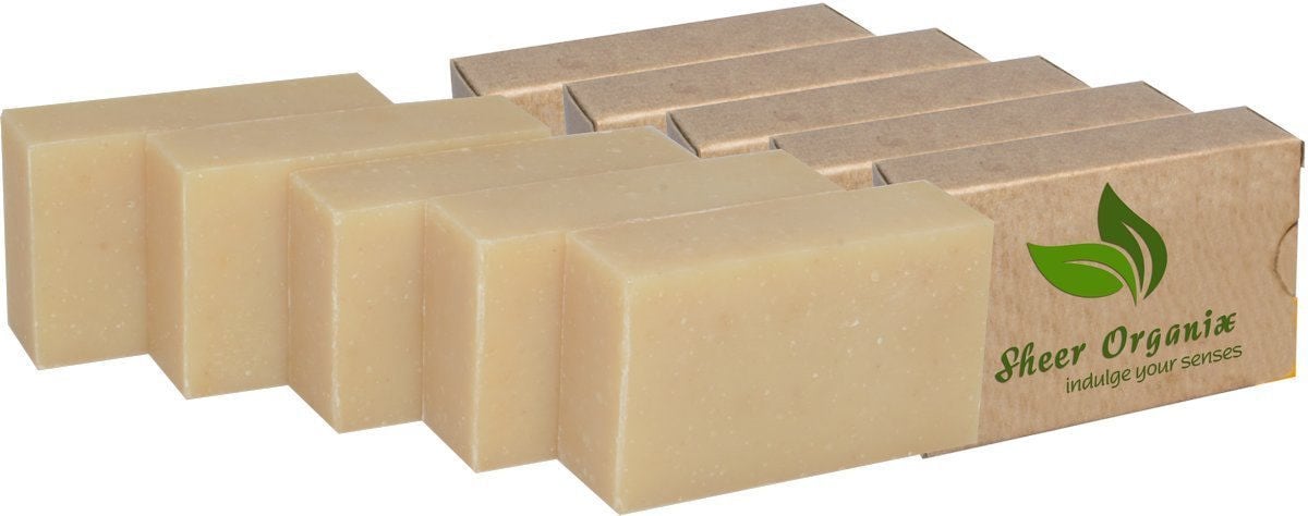 Zertifiziert Bio Schiere Organix Verjüngenden Kräuterseife Handgefertigt in Den Usa, 4 Unzen/113G, Zitronengras Tee | 5-Pack von Etsy - AramediA