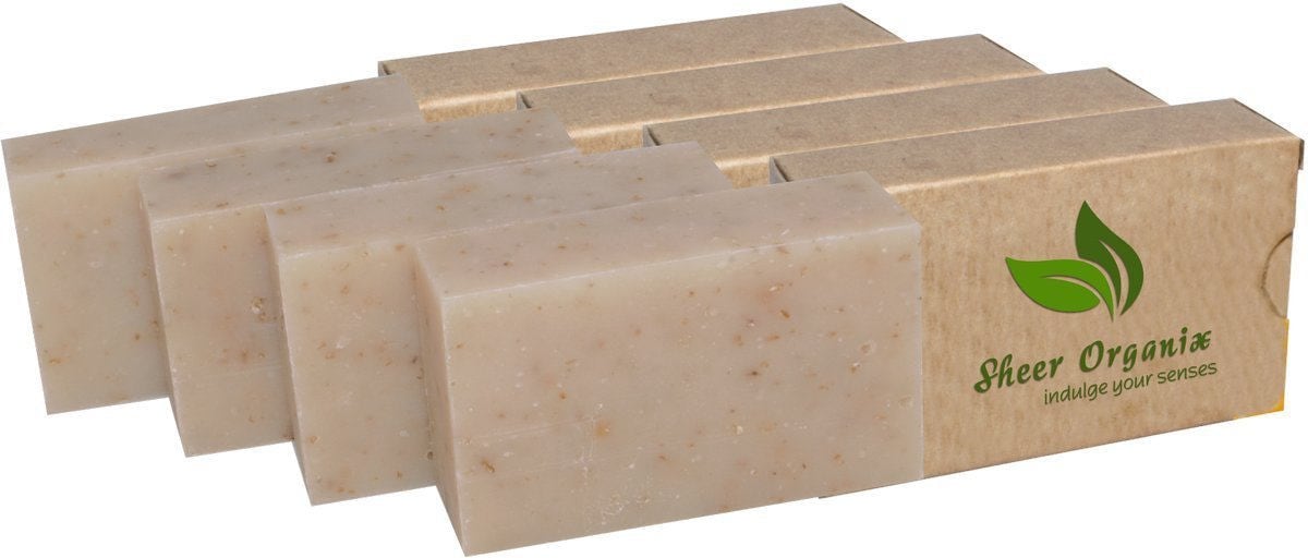 Zertifiziert Bio Schiere Organix Verjüngenden Pflanzliche Seife Handgefertigt in Den Usa, 4 Unzen/113G, Sheabutter Und Honig | 4 Stück von Etsy - AramediA