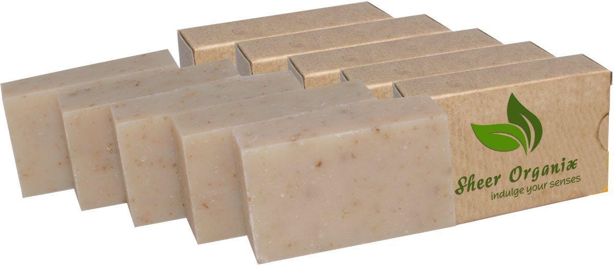 Zertifiziert Bio Schiere Organix Verjüngenden Pflanzliche Seife Handgefertigt in Den Usa, 4 Unzen/113G, Sheabutter Und Honig | 5-Pack von Etsy - AramediA