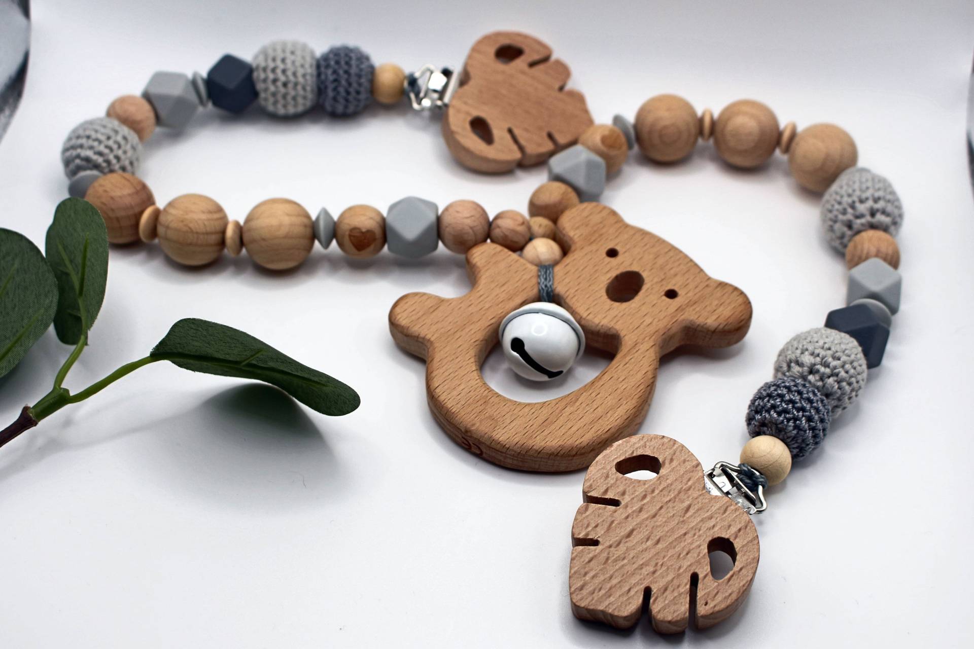 Kinderwagenkette Koala, Auf Wunsch Personalisierbar Kinderwagenkette Koala, Auf Wunsch Personalisierbar von Etsy - ArtPearlBaby