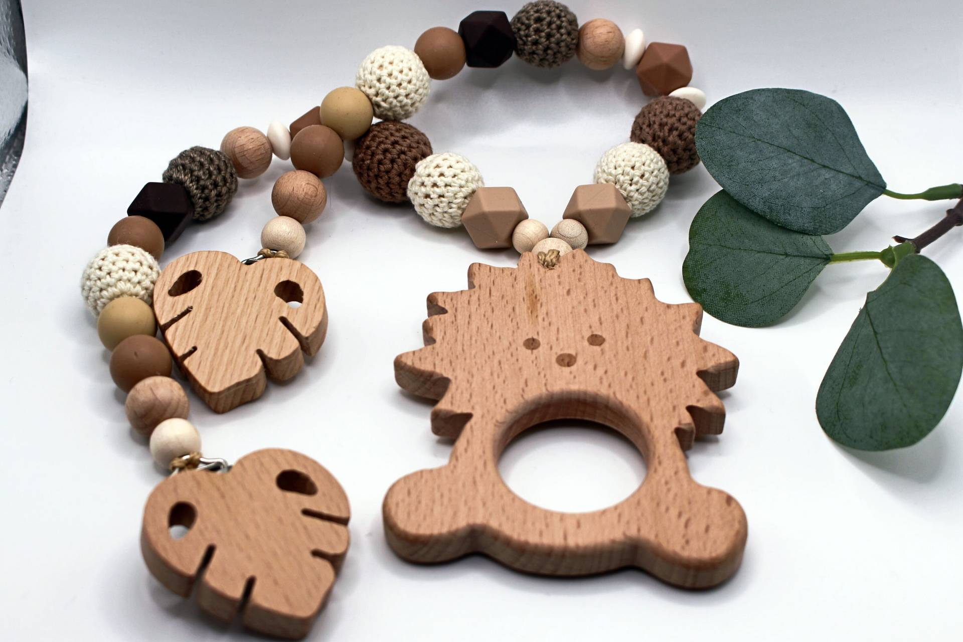 Kinderwagenkette Löwe, Auf Wunsch Personalisierbar Kinderwagenkette Löwe, Auf Wunsch Personalisierbar von Etsy - ArtPearlBaby