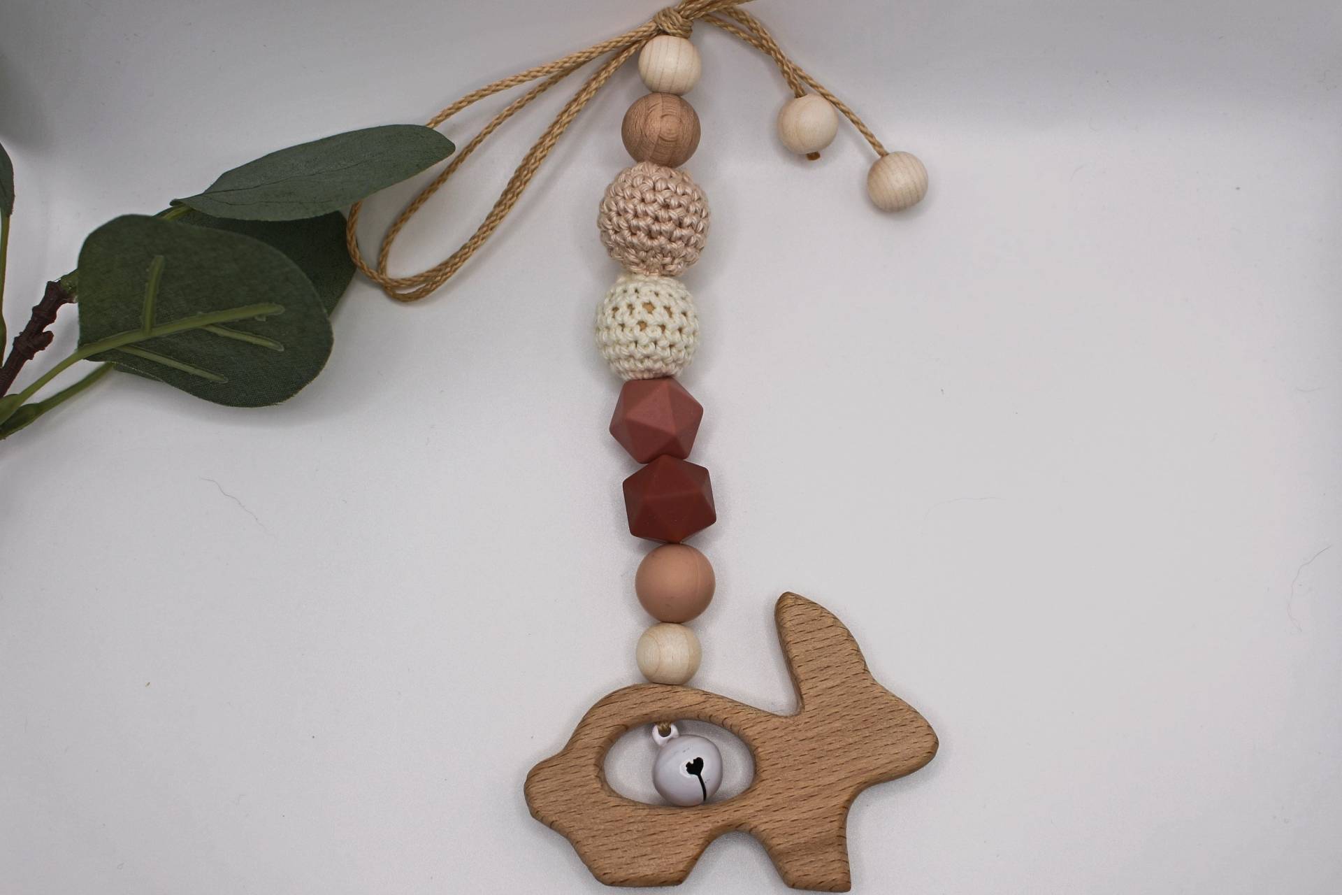 Maxicosi-Anhänger Hase Rosa, Auf Wunsch Personalisierbar von Etsy - ArtPearlBaby