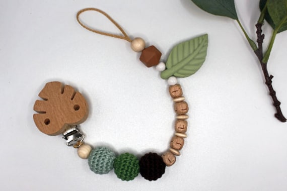 Schnullerkette, Auf Wunsch Personalisierbar, Erweiterbar Zum Set Schnullerkette, Auf Wunsch Personalisierbar, Erweiterbar Zum Set von Etsy - ArtPearlBaby
