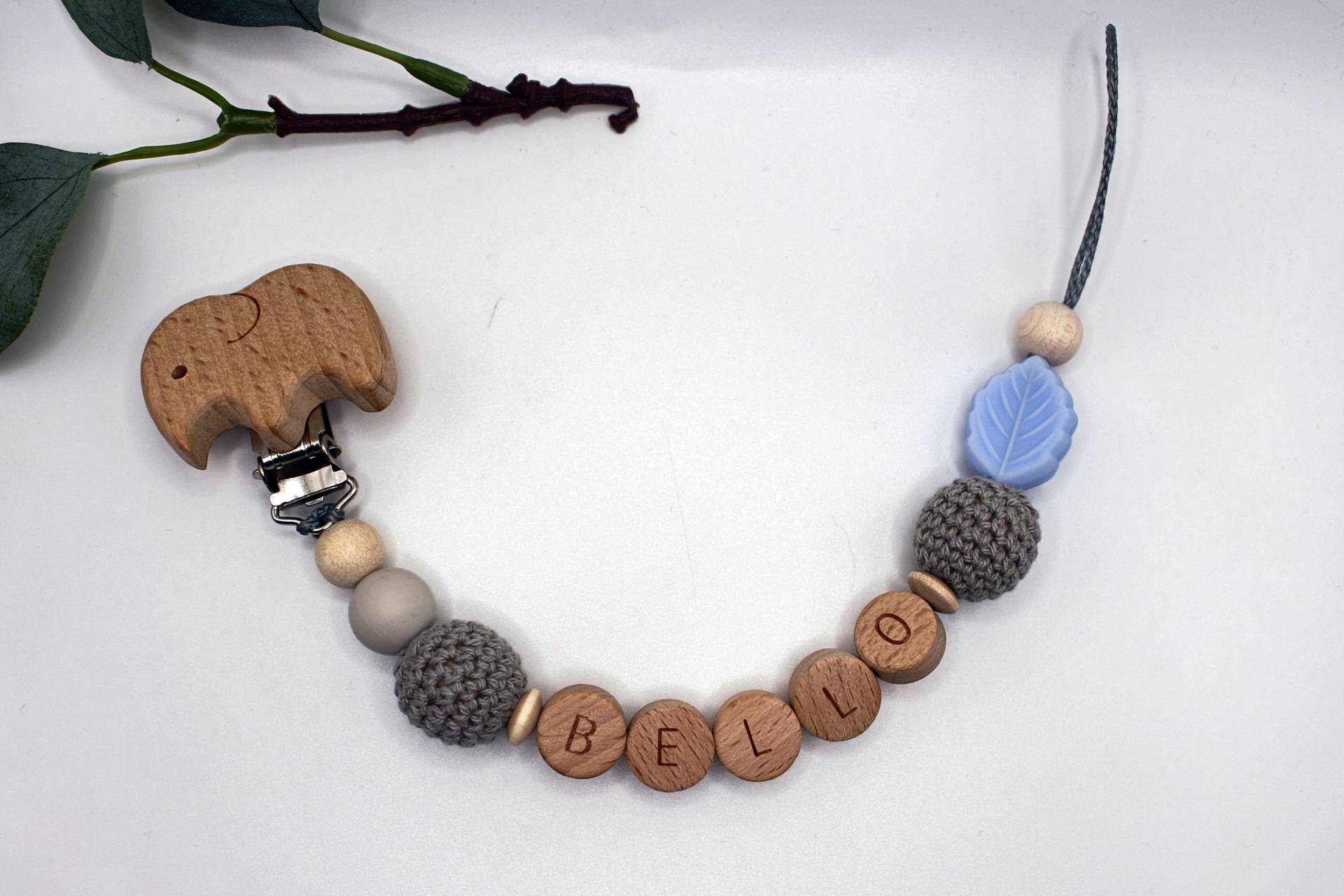 Schnullerkette, Runde Buchstaben, Wählbarer Clip, Personalisiert Schnullerkette, Runde Buchstaben, Wählbarer Clip, Personalisiert von Etsy - ArtPearlBaby