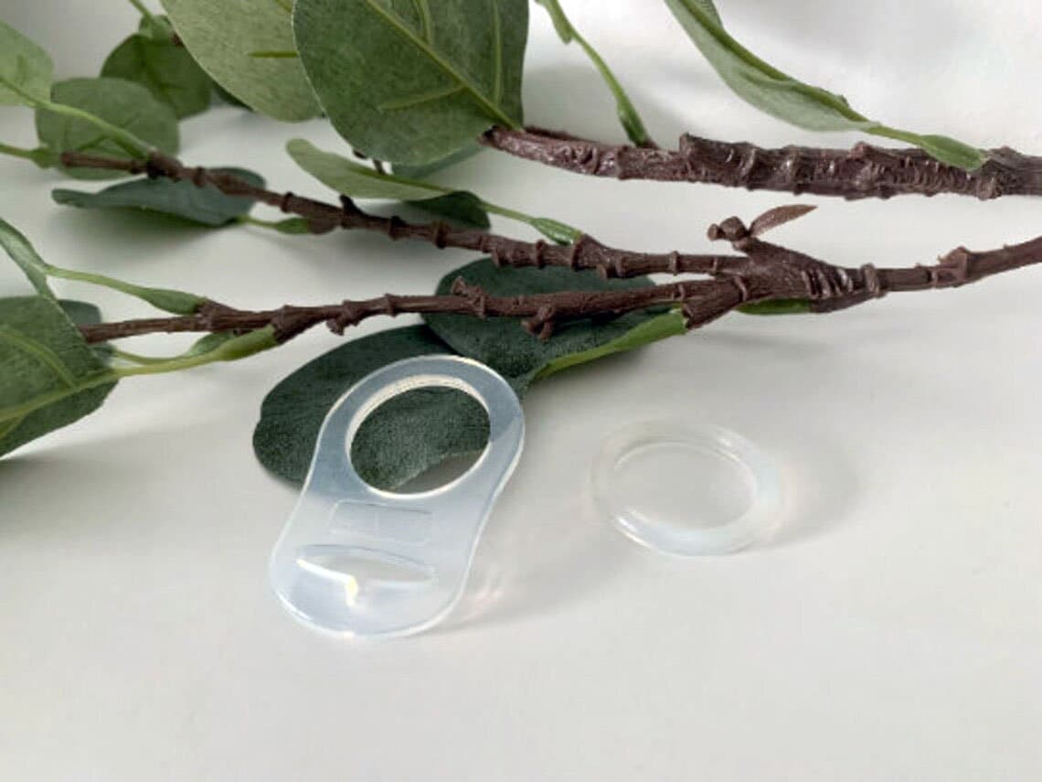 Schnullerkettenadapter, Verschiedene Modelle, Silikonring Für Schnullerketten von Etsy - ArtPearlBaby
