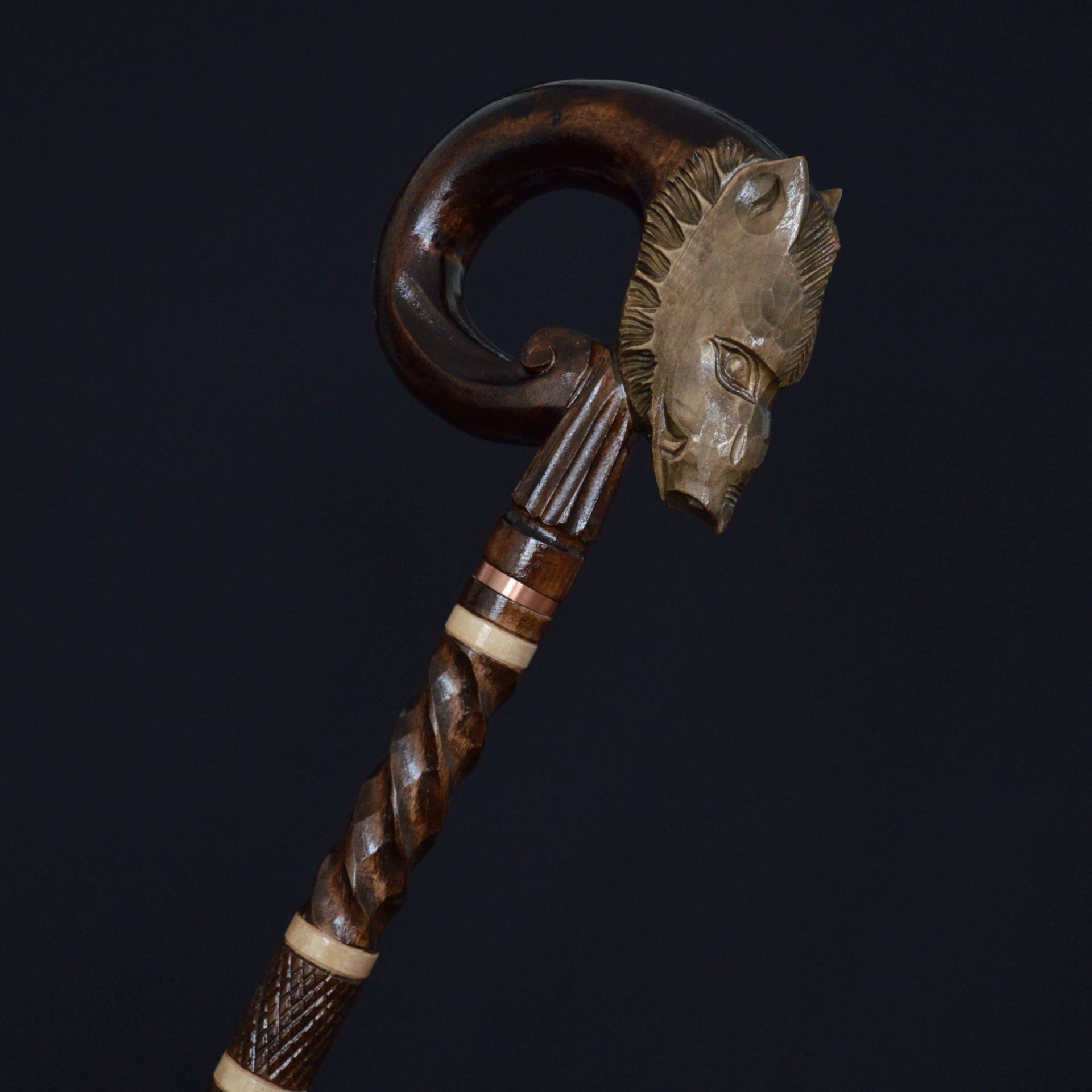 Spazierstock, Geschenk, Stöcke, Schilfrohr, Holz, Handgeschnitzt, Handgefertigt, Spazierstock-Zubehör | Eber, Neu Spazierstock, Geschenk, Stöcke, Schilfrohr, Holz, Handgeschnitzt, Handgefertigt, Spazierstock-Zubehör | Eber, Neu von Etsy - Artcrafft