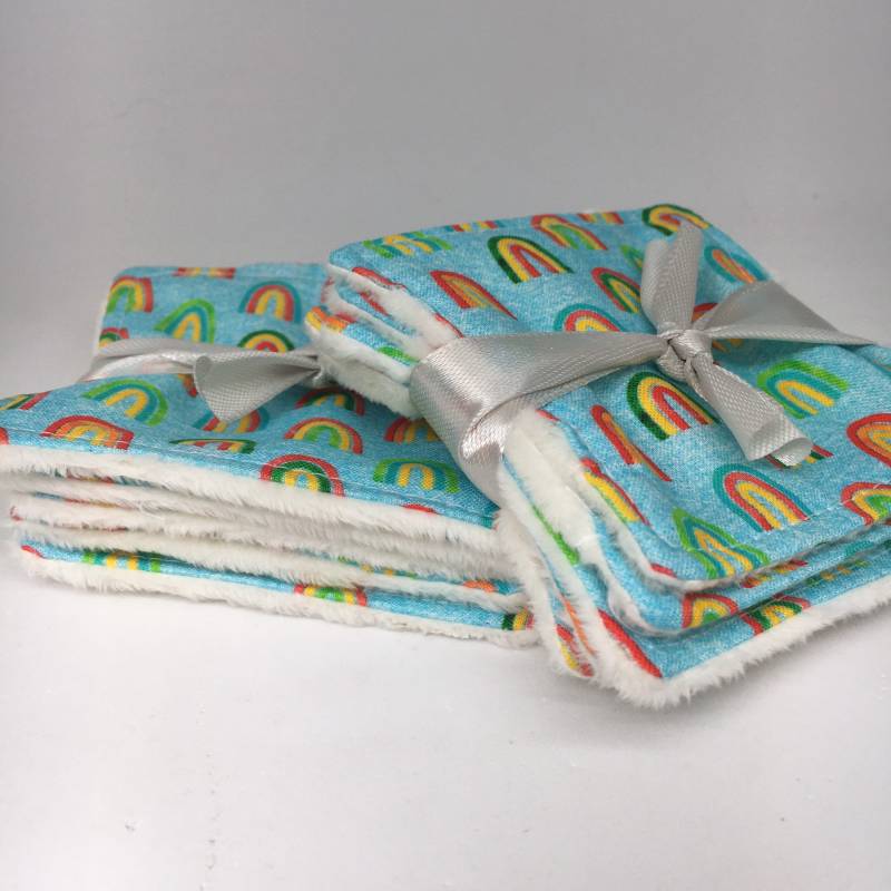 Wiederverwendbare Tücher, Make Up, Pads, Umweltfreundlich, Waschbare Wattepads, Baby, Körperpflege, Make-Up-Entfernung, Grün, Schönheit, Zero Waste von Etsy - AshgateCrafts