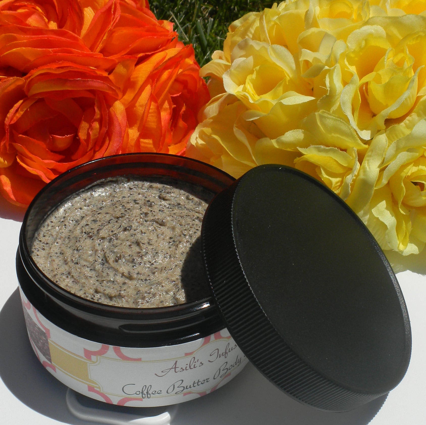 Shea Butter Kaffee Körperpeeling Shea Butter Kaffee Körperpeeling von Etsy - Asilisinfusions
