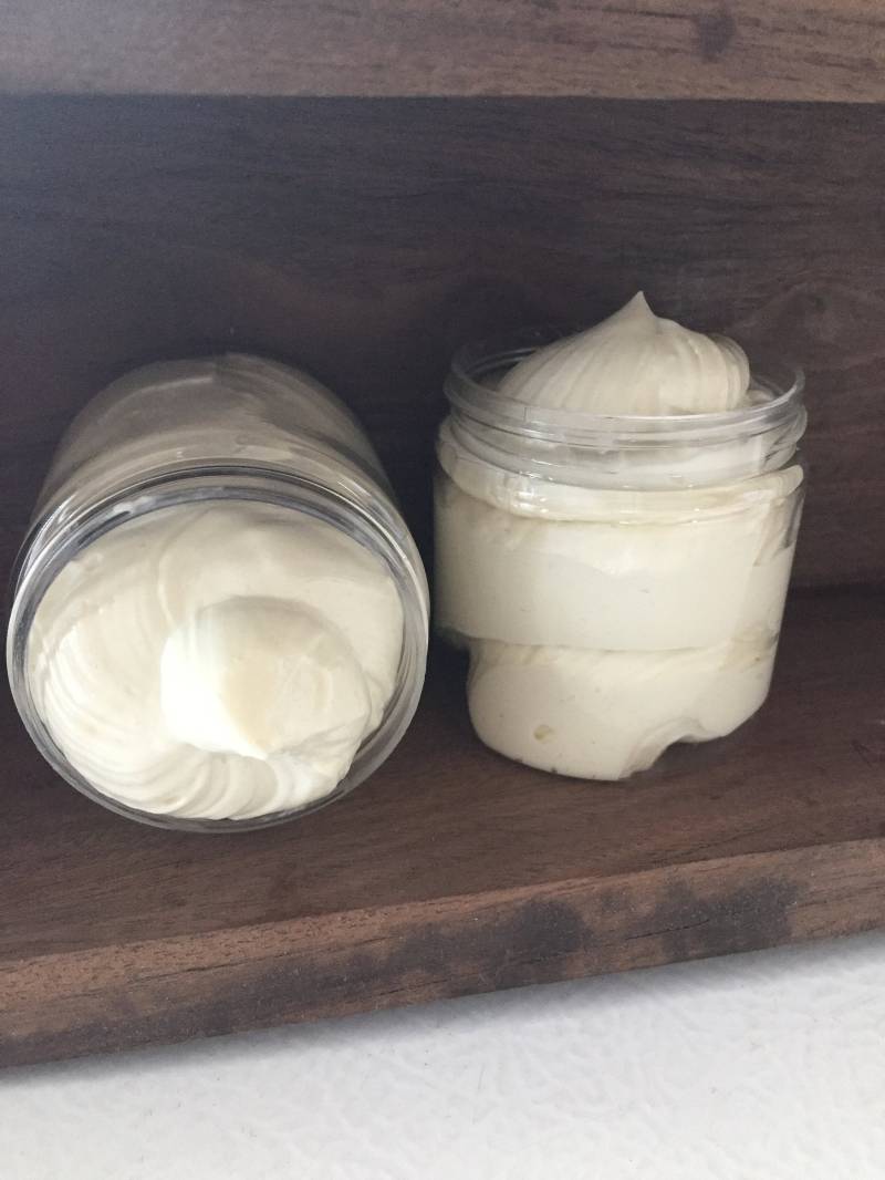 4 Unzen Geschlagene Sheabutter von Etsy - AsteraHandmade