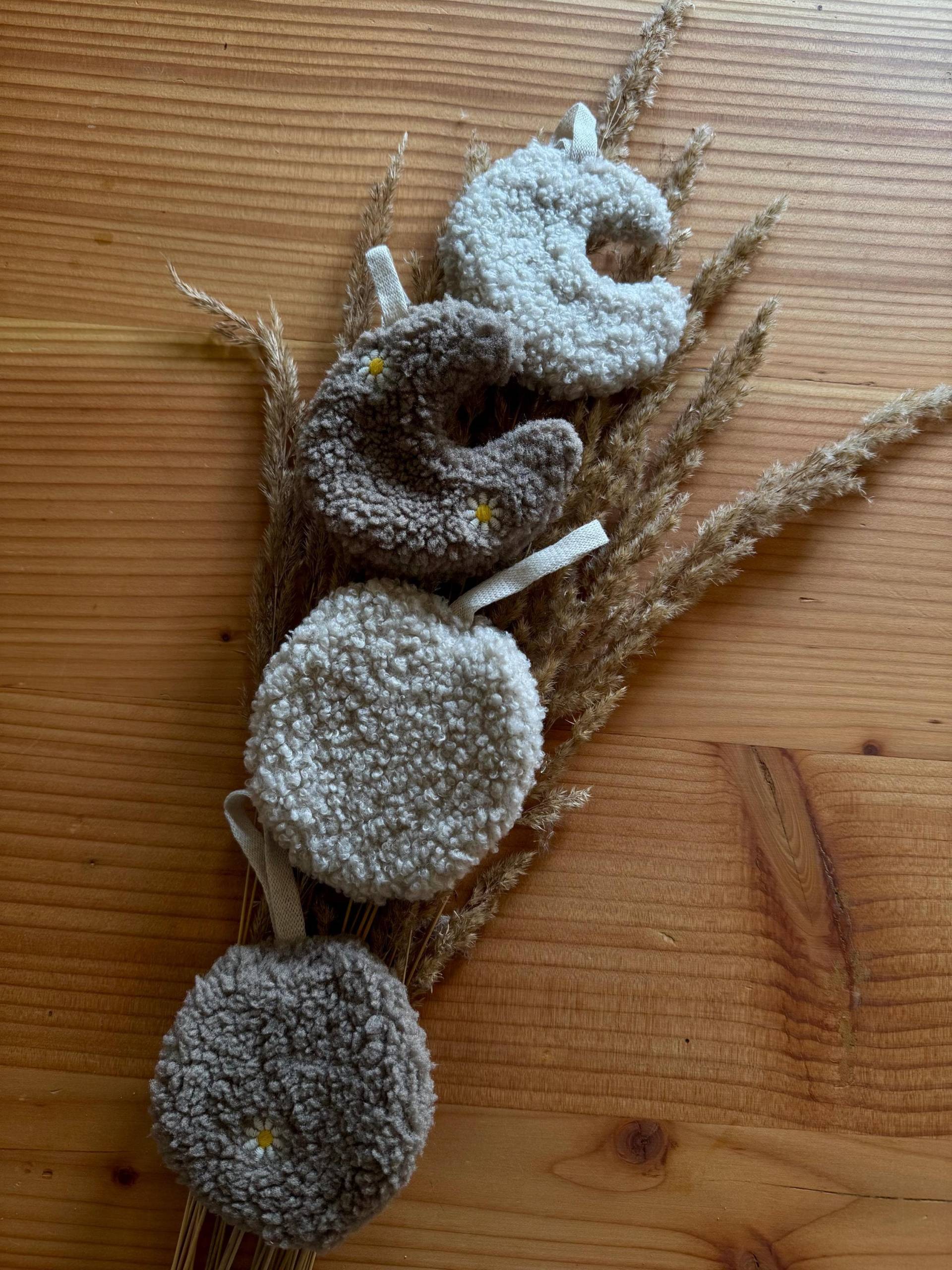 Schnulleranhänger/Schnullerkette Mond Kreis Schnulleranhänger/Schnullerkette Mond Kreis von Etsy - AtelierFellundFaden