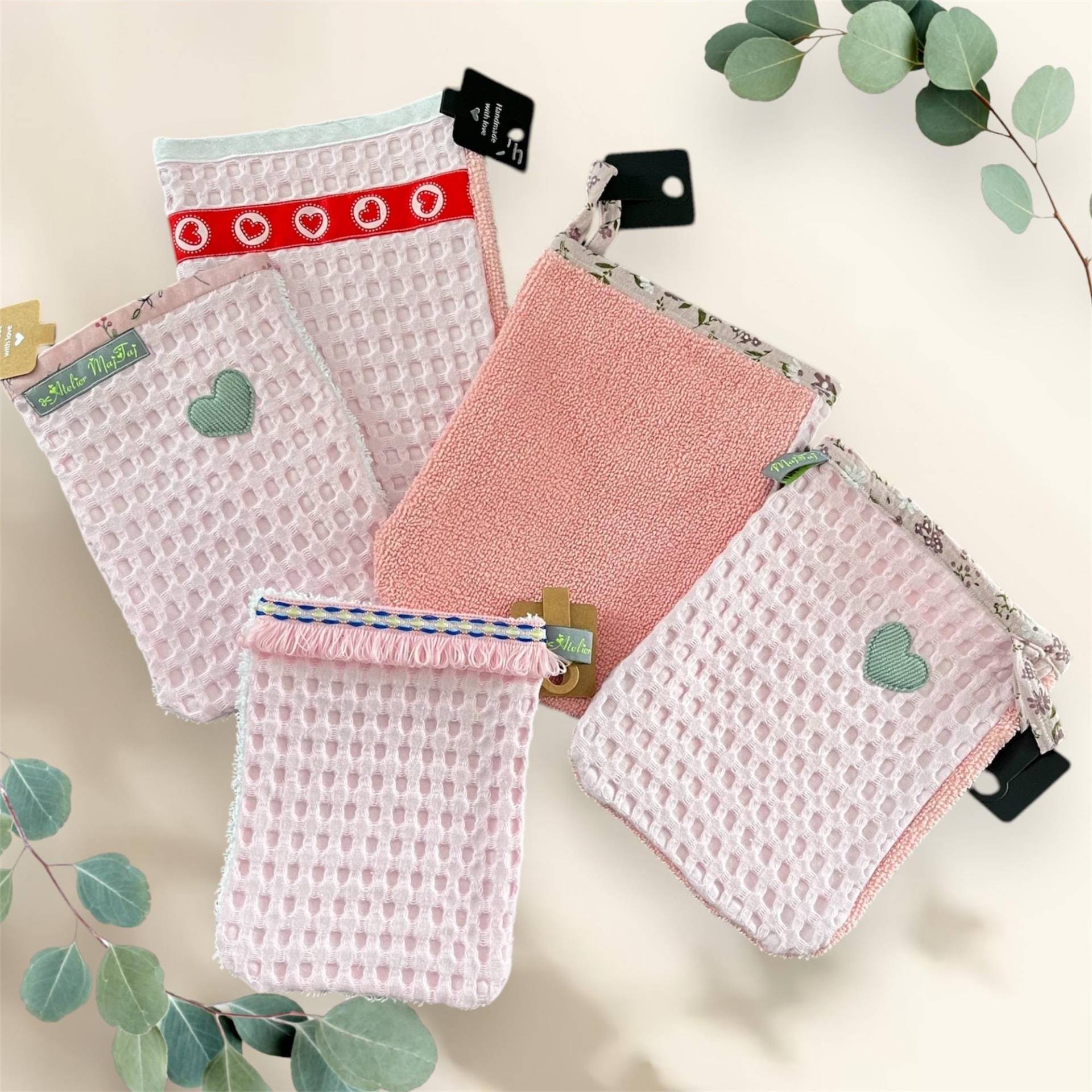 Waschlappen Frottee Waffelpique Waffel von Etsy - AtelierMajTaj