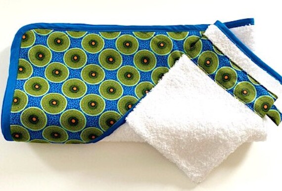 Badeumhang Und Waschlappen Aus Baumwollstoff Bambusschwamm von Etsy - AtelierNelseen