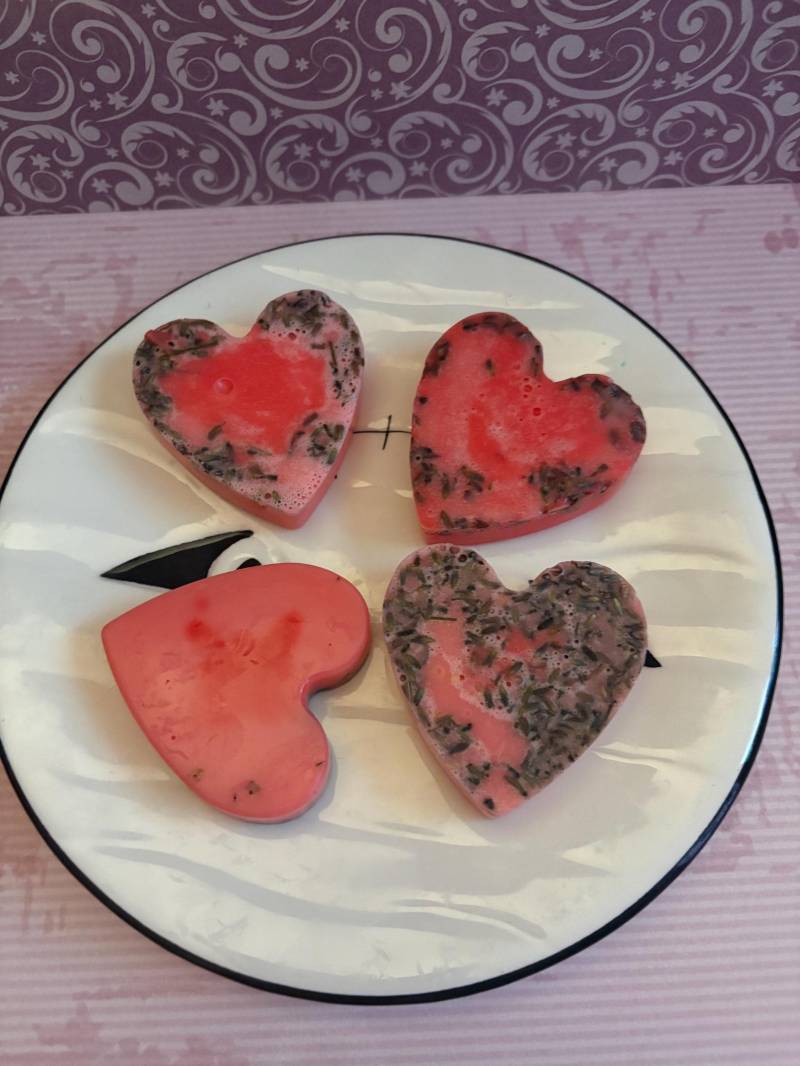 Herz Seife Mit Getrockneten Lavendelblüten von Etsy - AurisLaden