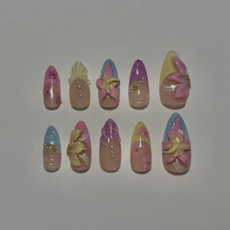Drücken Sie Auf Die Nägel von Etsy - AuroraGelXNails