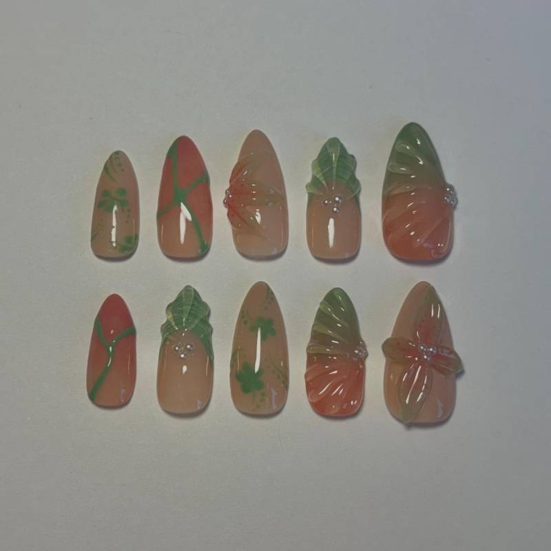 Drücken Sie Auf Die Nägel von Etsy - AuroraGelXNails
