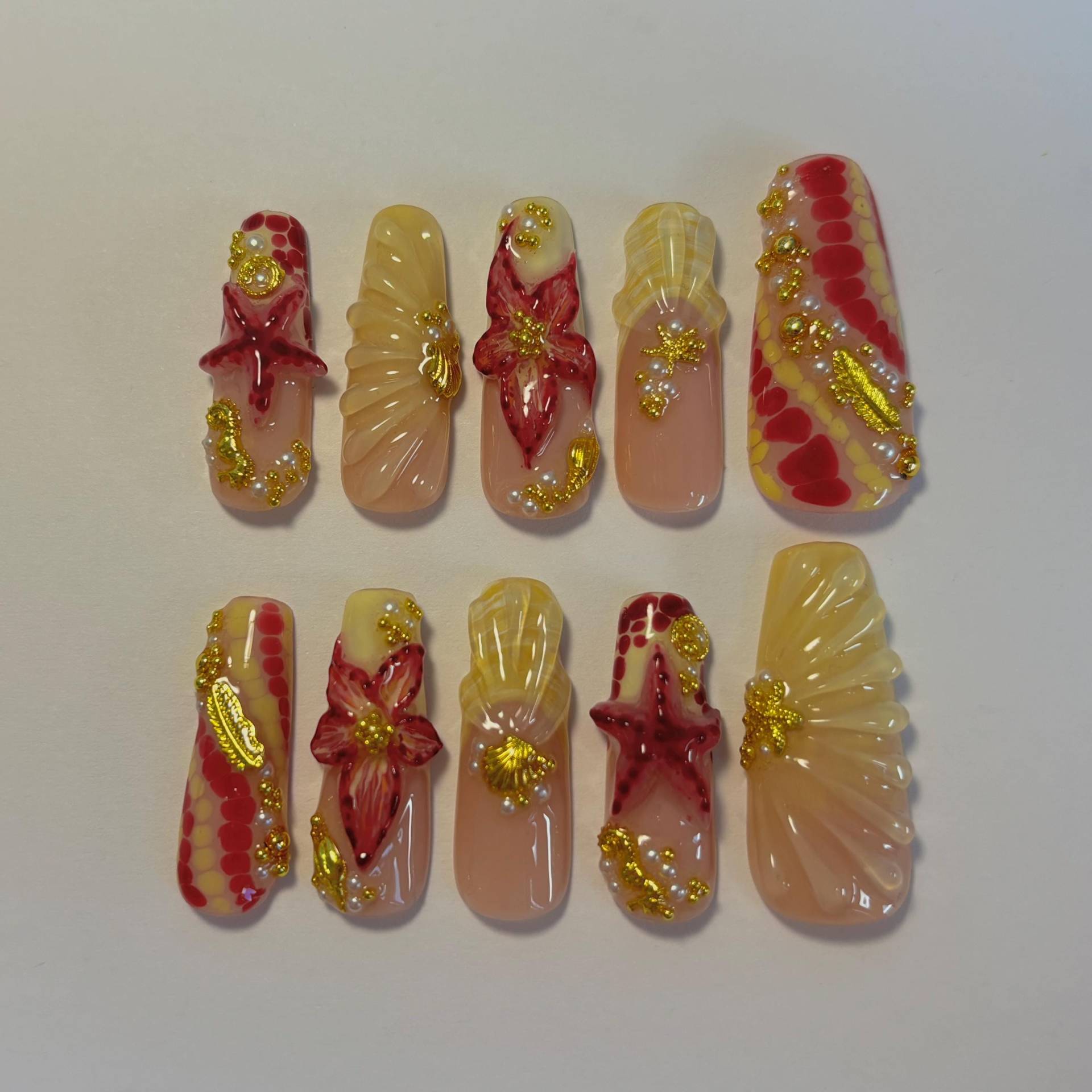 Drücken Sie Auf Die Nägel Drücken Sie Auf Die Nägel von Etsy - AuroraGelXNails