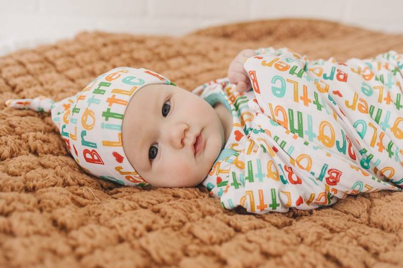 Kleiner Bruder Bambus Swaddle Decke, Gender Reveal, Bekanntgabe Des Neuen Babys, Baby Boy Dusche Geschenk, Decke Für Babys von Etsy - AutumnMoonKids